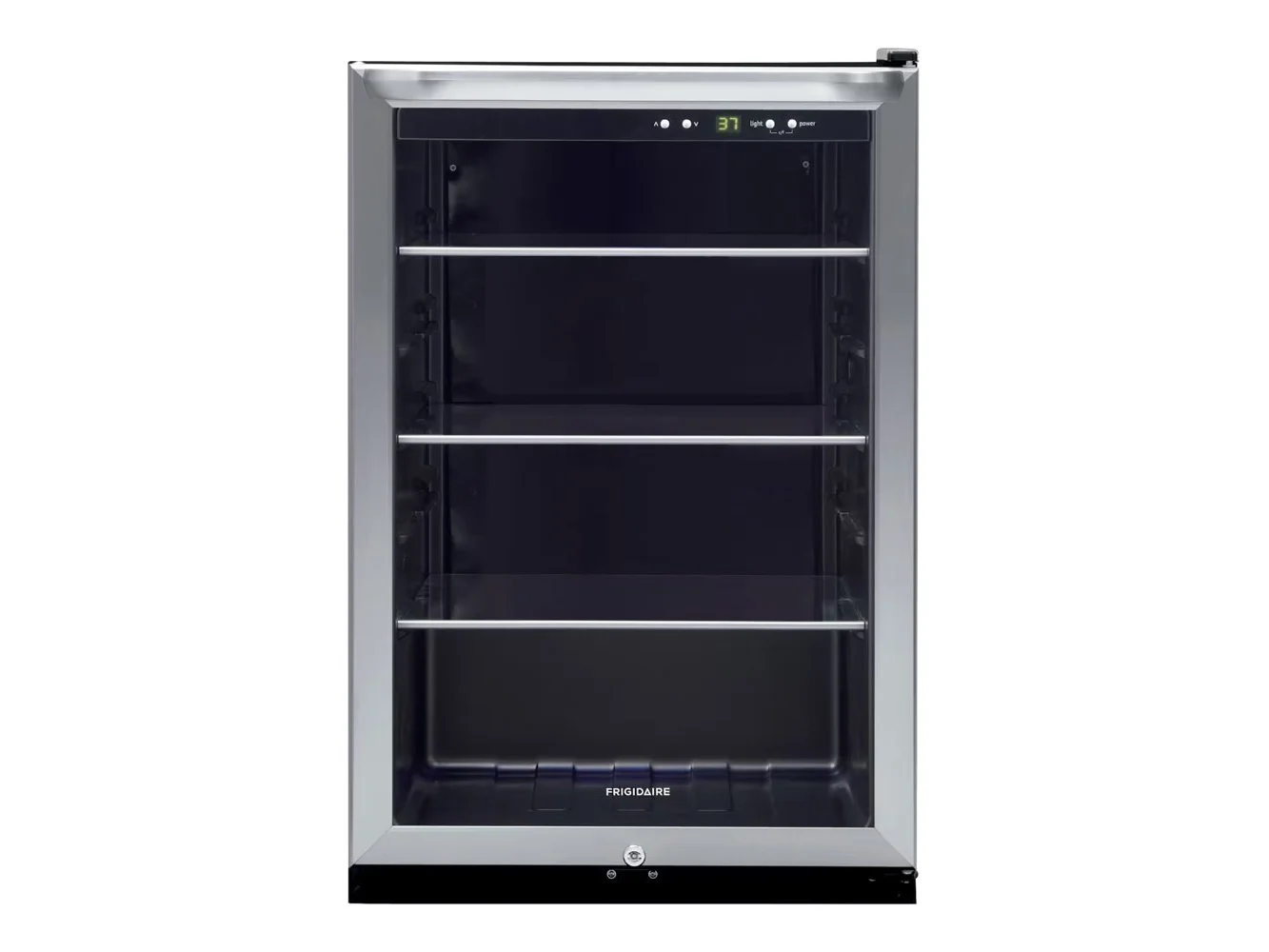 **Frigidaire - 4.6 Cu. Ft. 138 12 oz. Can Capacity Beverage Center - Stainless Steel**