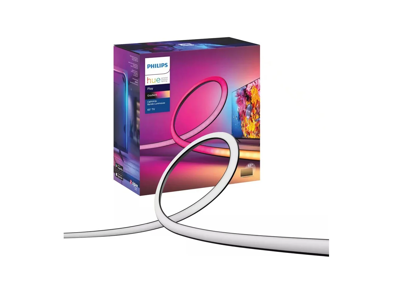 **Philips - Hue Play Gradient Lightstrip 65" - Multi**