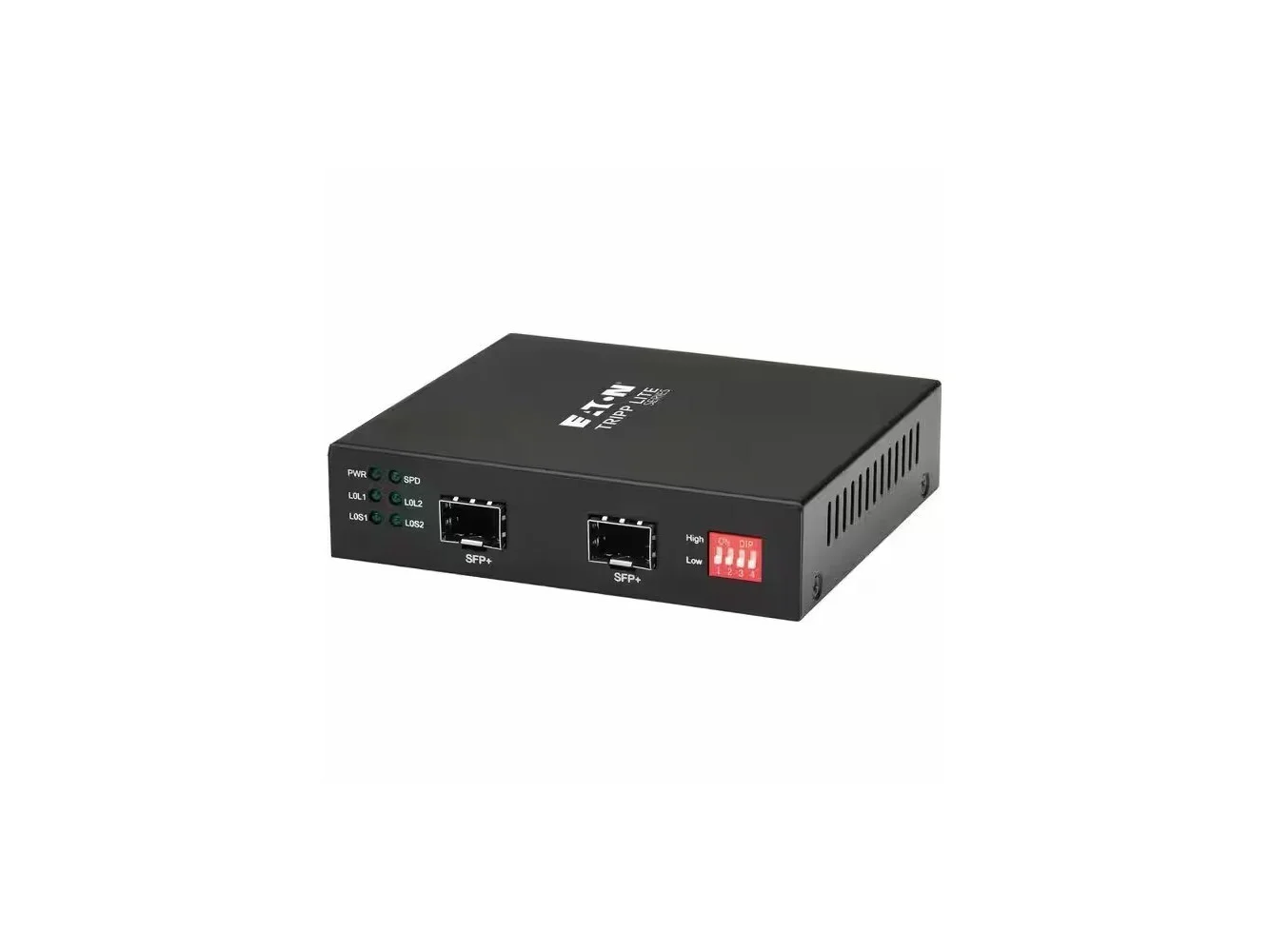 **Tripp Lite - series N786-MDC-SFPSFP Fiber Optic Mode Converter - 0.9" Height x 2.9" Width x 4.3" Depth - Metal Box - Black**