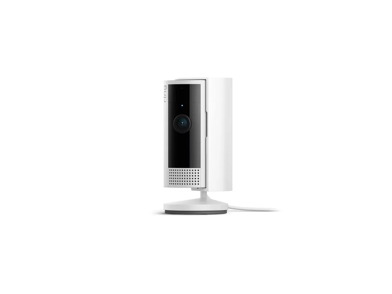 **Ring - Indoor Plug-In 1080p Security Camera (2nd - Generation) with Privacy cover - White**