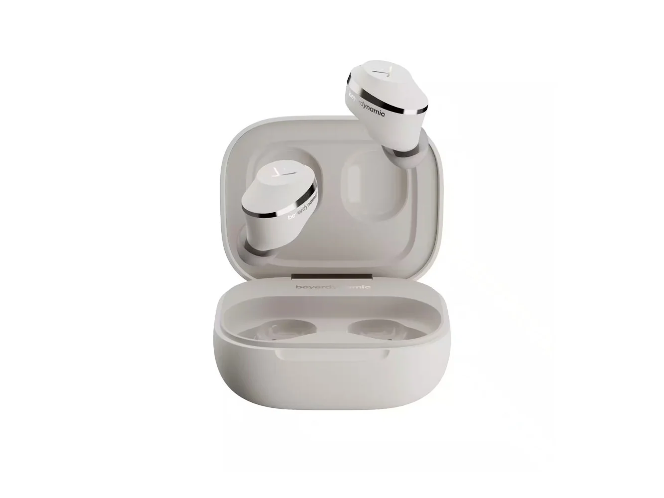 **Beyerdynamic - Amiron 300 True Wireless Noise Cancelling Earbuds, Up to 10 Hours of Battery Runtime - Cream**