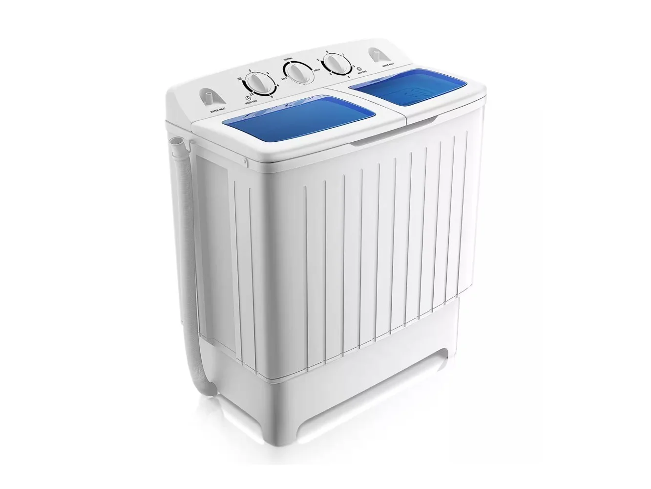 **Portable Mini Compact Twin Tub 20 lb. Washing Machine Washer Spin Dryer**