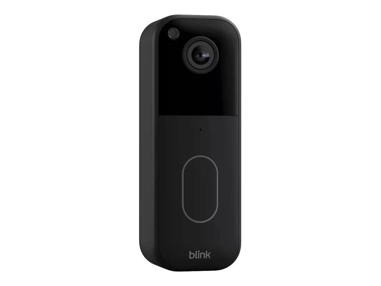 **Blink - Video Doorbell - Head-to-toe HD view, two-year battery, simple setup, Required Sync Module Not included - Black**