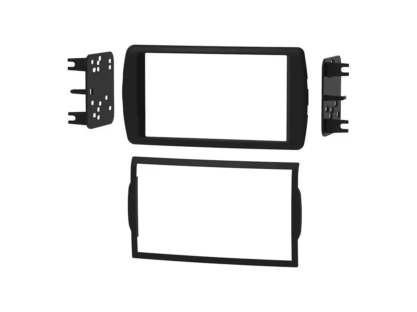 **Metra - Dash Kit for Select 2001-2004 Dodge Durango DDIN - Black**