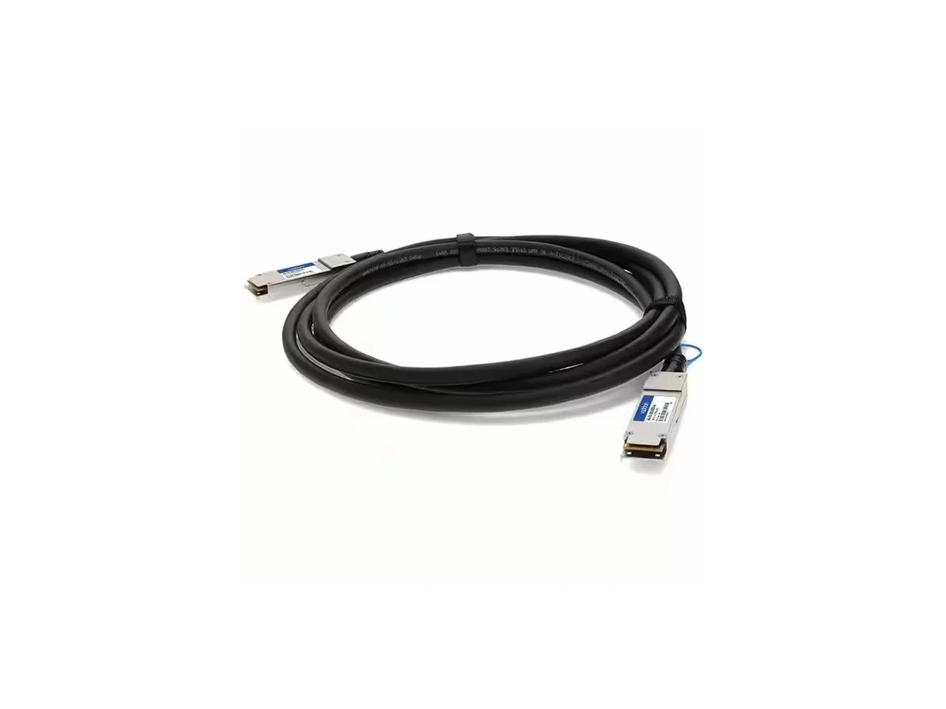 **AddOn - Cisco Meraki® Compatible TAA Compliant 100GBase-CU QSFP28 Direct Attach Cable (Passive Twinax, 0.5m) - 1.64 ft - White**