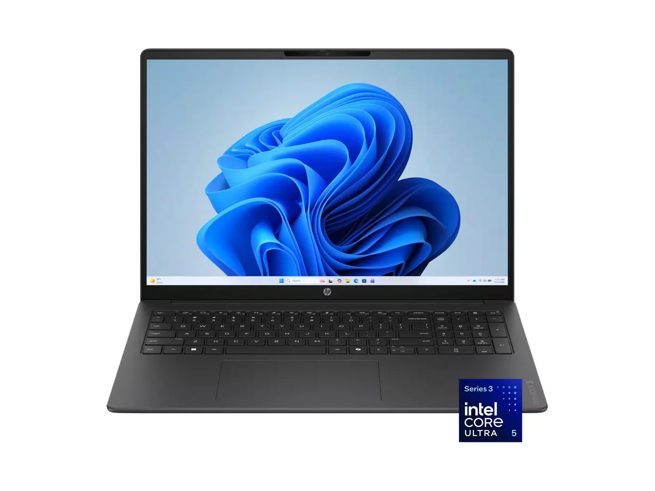 **HP - OmniBook 3 16" 2K Touchscreen Laptop - Intel Core Ultra 5 (2025) - 16GB Memory - 512GB SSD - Mica Silver**