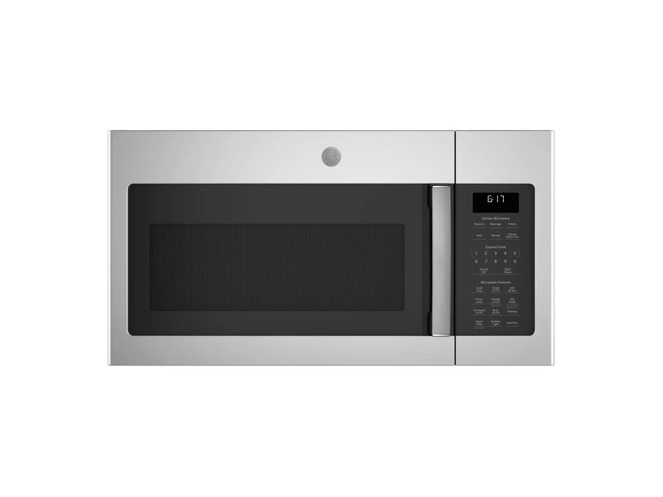 **GE - 1.7 Cu. Ft. Over-the-Range Microwave with Sensor Cooking and Defrost - Stainless Steel**