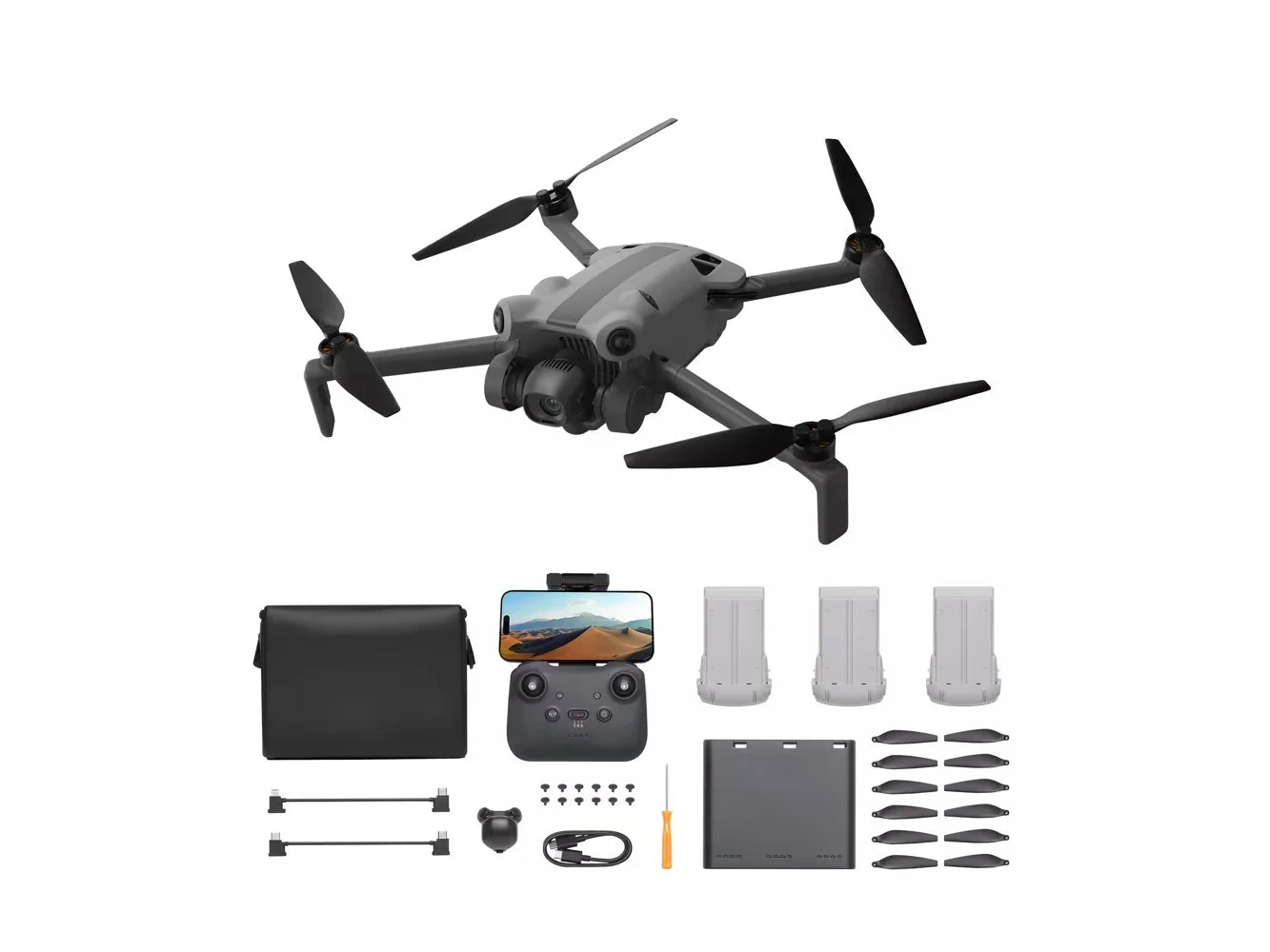 **SKYROVER - X1 Fly More Combo 8K Drone with Remote Controller - Gray**