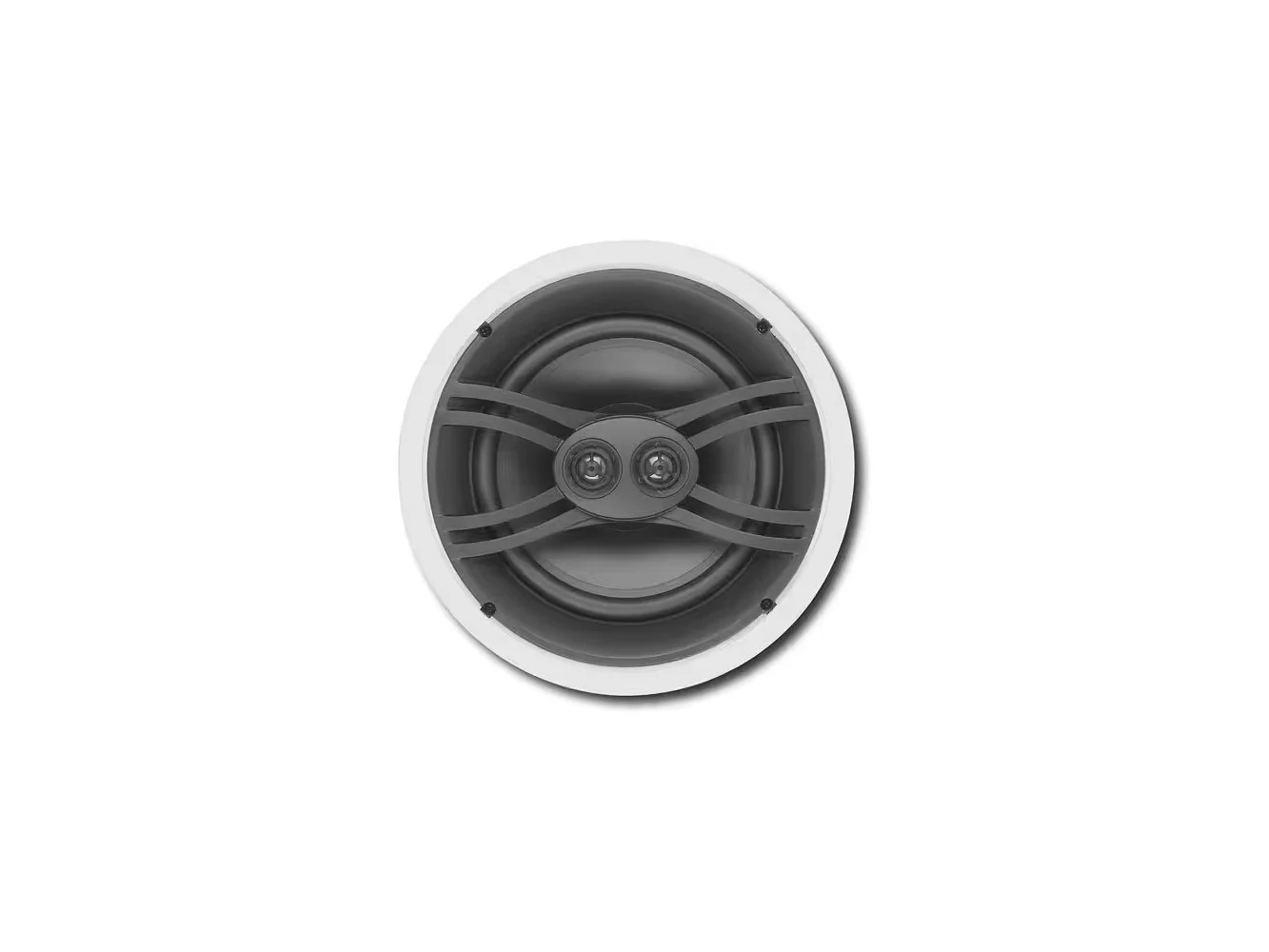**Yamaha - 8" 3-Way In-Ceiling Speakers (Pair) - White**