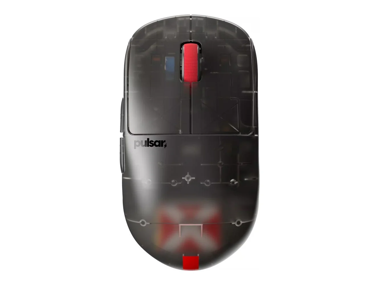 **Pulsar - X2H Mini Wireless Gaming Mouse - Wireless - Clear Black**