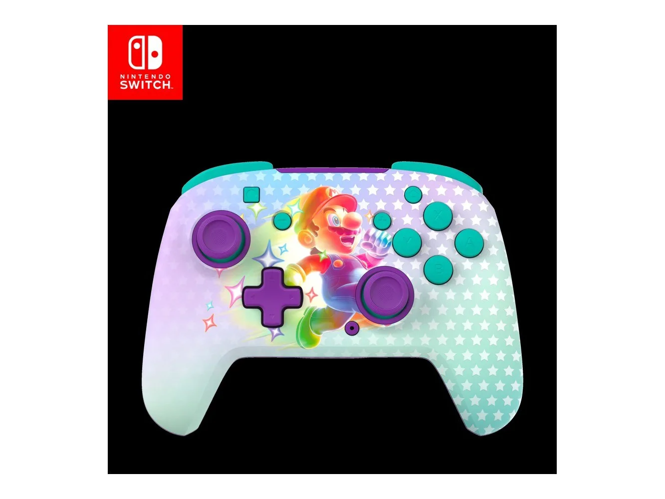 **Turtle Beach - Rematch Wireless Gaming Controller for Nintendo Switch, Nintendo Switch 2 - Invincible Mario**