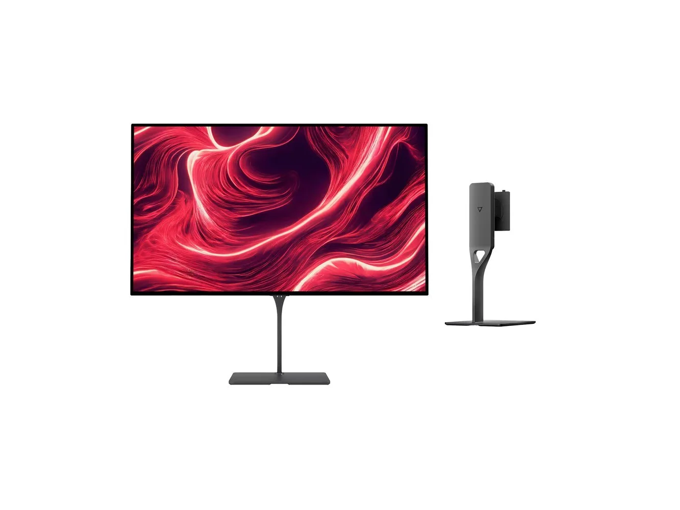 **Dough - Spectrum 27" Class QHD 480-Hz OLED Gaming Monitor with Gorilla Glass & Monitor Stand Kit - Black**