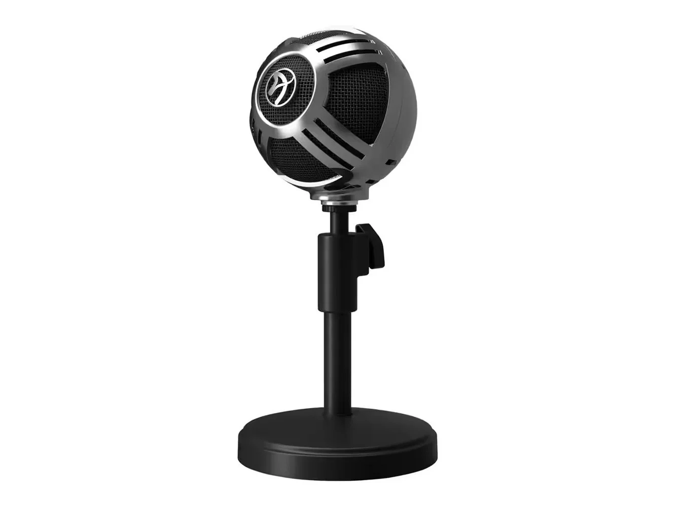 **Arozzi - Sfera Professional Grade Gaming/Streaming/Office Microphone - Silver**