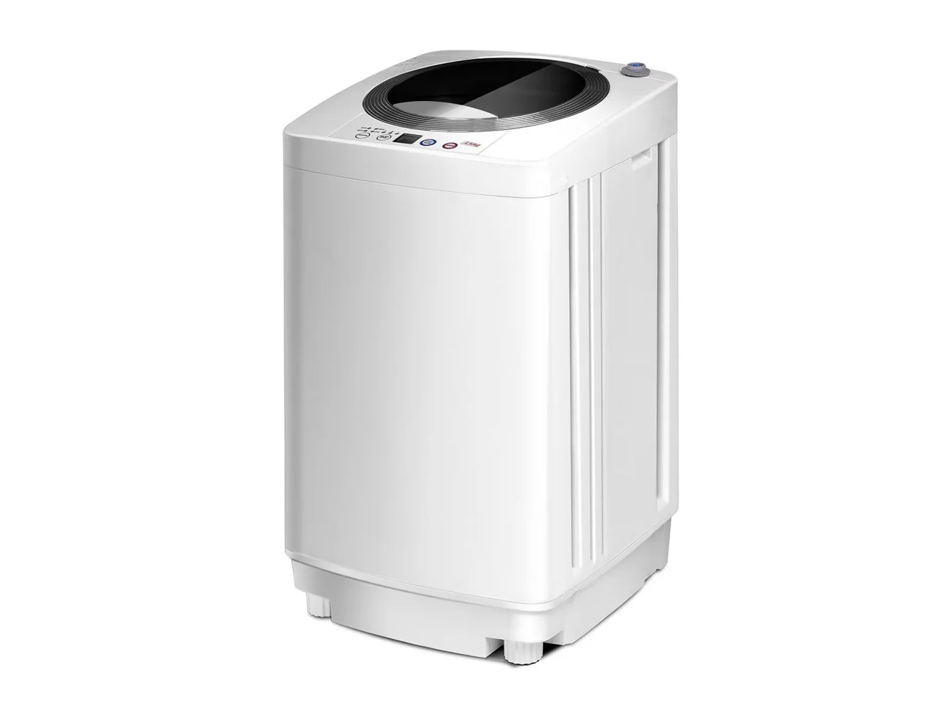 **Portable Washing Machine, Full Automatic Washer and Dryer Combo, with Built-in Pump Drain**