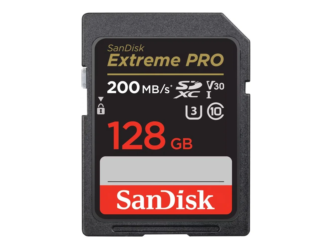 **SANDISK - Extreme PRO 128GB SDXC UHS-I Memory Card**