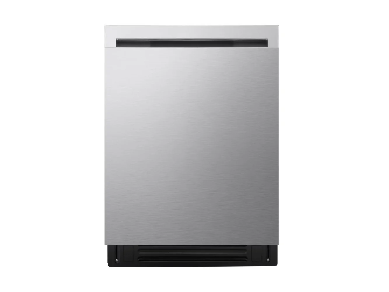 **LG - FlushFit 24" Top Control Smart Built-In Stainless Steel Tub Dishwasher with 3rd Rack, AutoVent Dry and 46dBA - Stainless Steel**