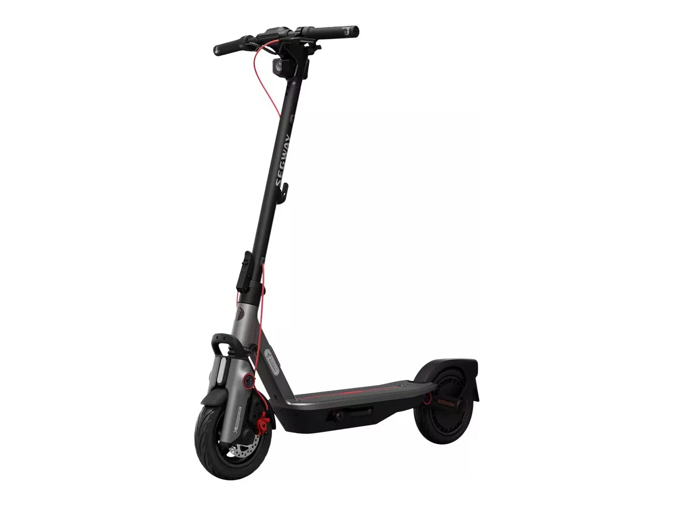 **Segway - F3 Electric Scooter - High Performance Commuter Scooter w/ 44 Mile Range, 20 MPH Speed & 10" Self-Sealing Tires - Black**
