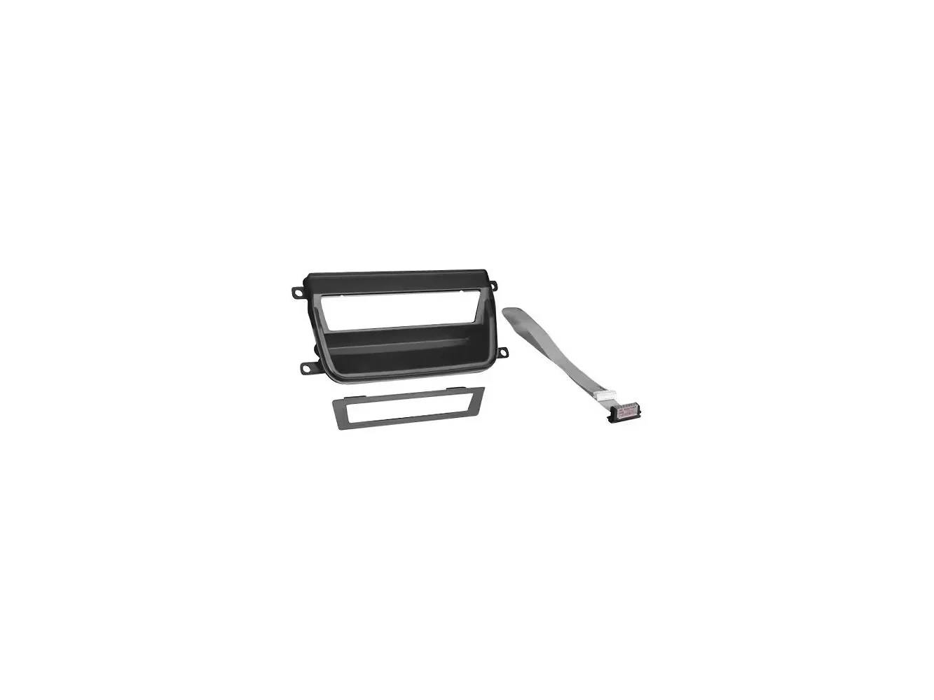 **Metra - Dash Kit for Select 2006-2013 BMW 3 DDIN - Black**