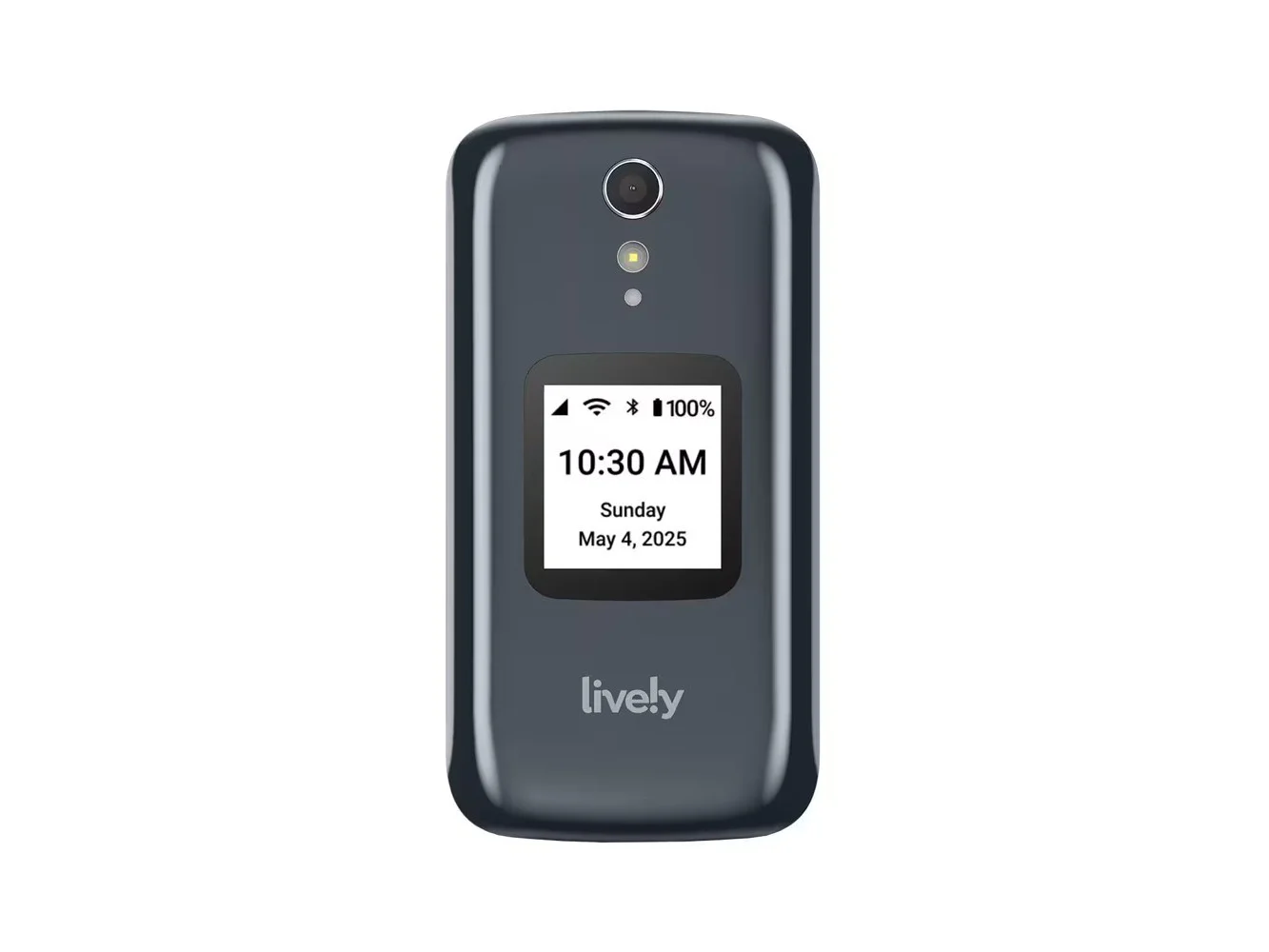 **Lively® - Jitterbug Flip2 Cell Phone for Seniors - Graphite**