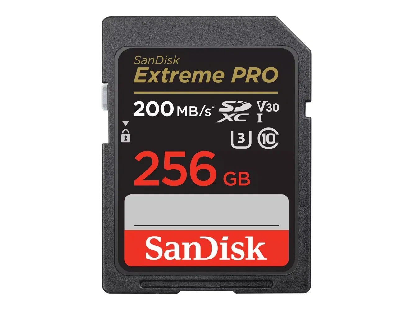 **SanDisk - Extreme PRO 256GB SDXC UHS-I Memory Card**