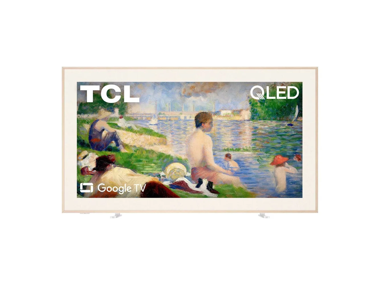 **TCL - 55" Class 4K QLED A3G Designer Series Smart TV with Google TV, Art Library, AI Art and Flush Wall Mount (2026)**