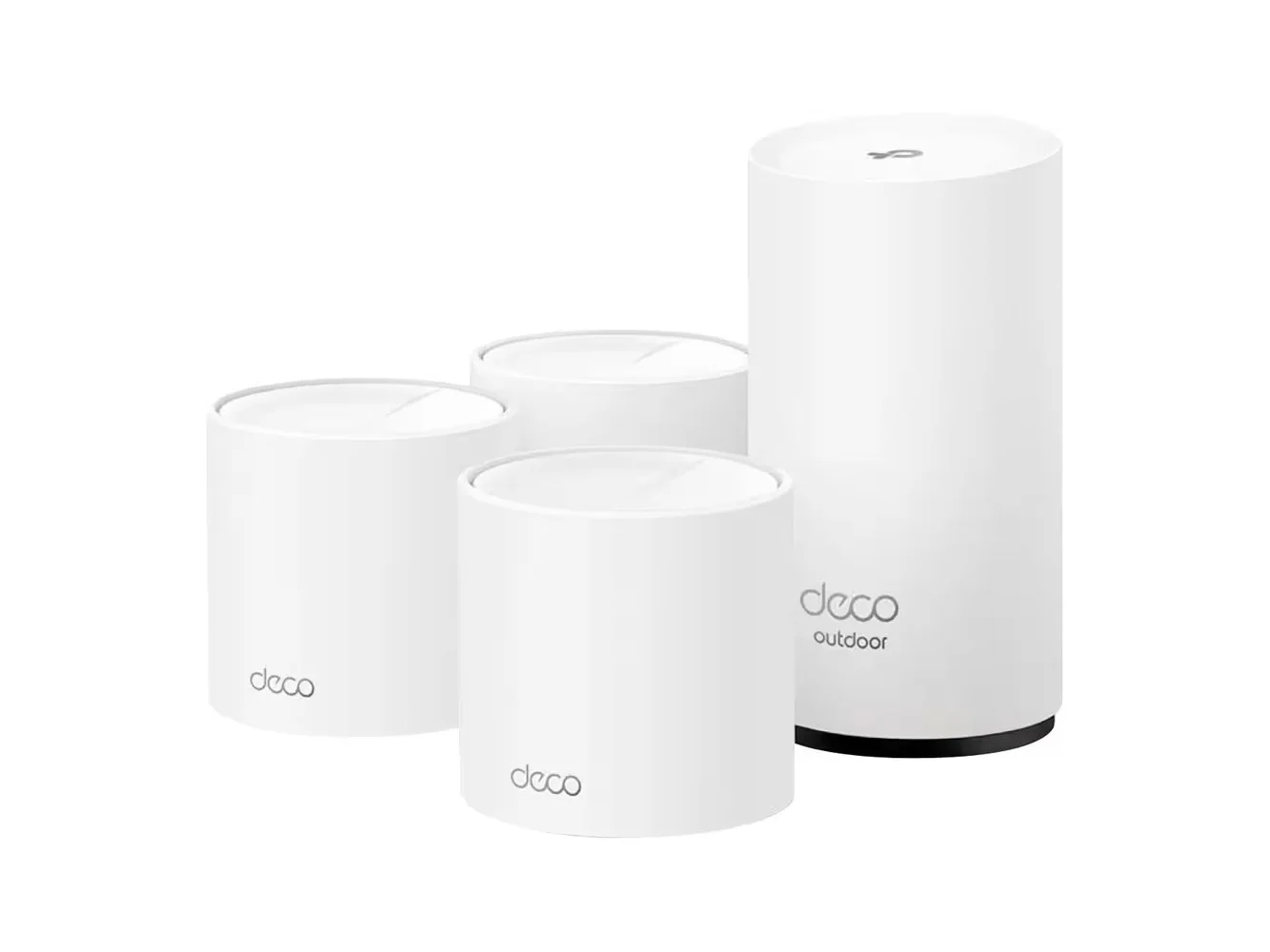 **TP-Link - Deco AX5400 Wi-Fi 6 Indoor/Outdoor Whole Home Mesh System 4-Pack (Deco XM73) - White**