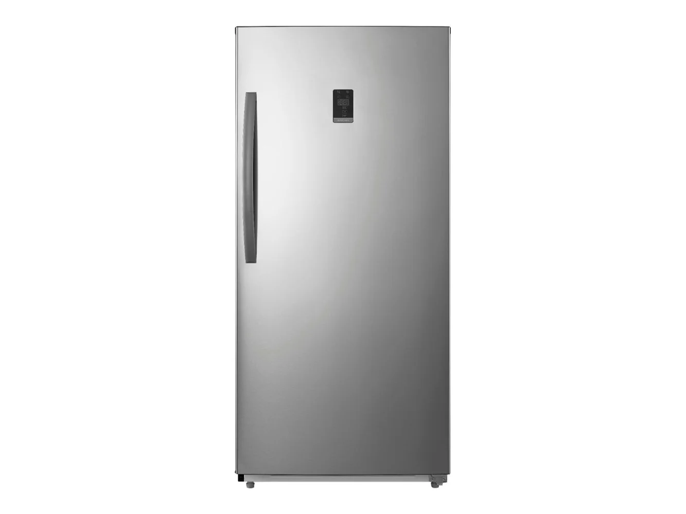 **Insignia™ - 13.8 Cu. Ft. Garage Ready Convertible Upright Freezer with ENERGY STAR Certification - Stainless Steel**