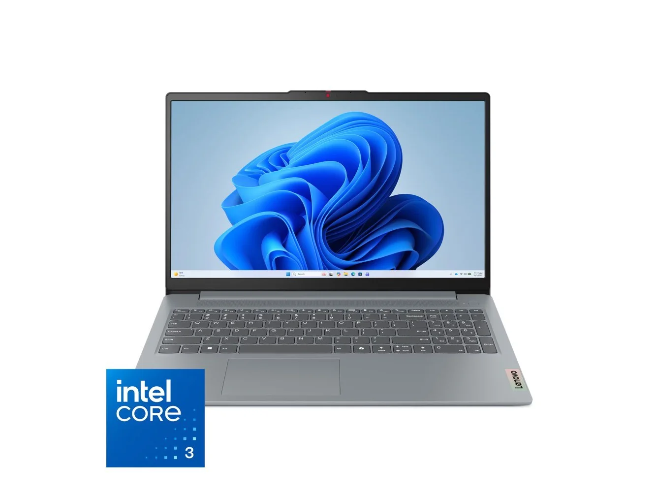 **Lenovo - IdeaPad Slim 3i 15.6" Full HD Laptop - Intel Processor N355 2025- 8GB Memory - 128GB UFS - Arctic Grey**