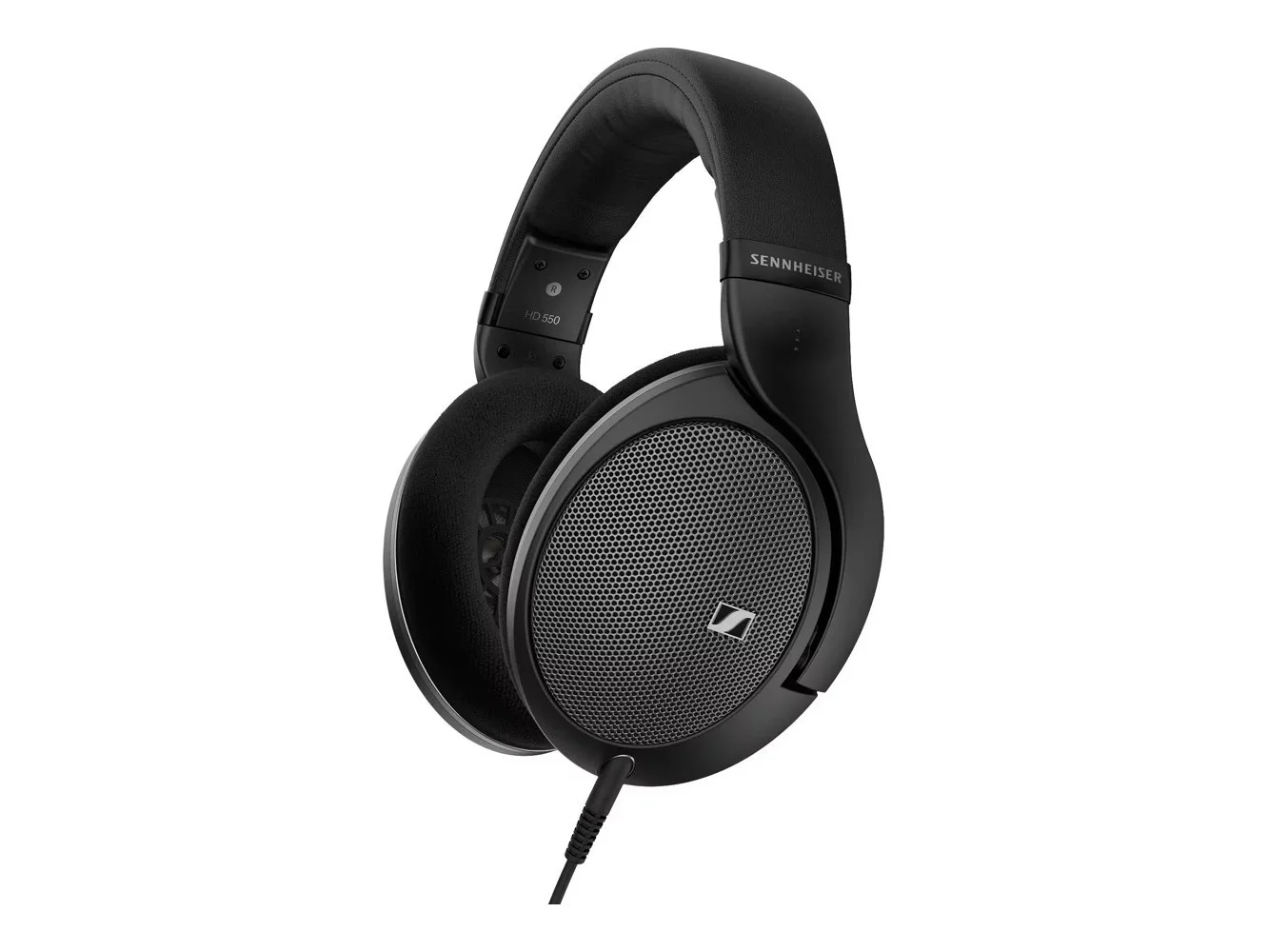 **Sennheiser - HD 550 Over-Ear Open-Back Wired Audiophile Headphones - Black**
