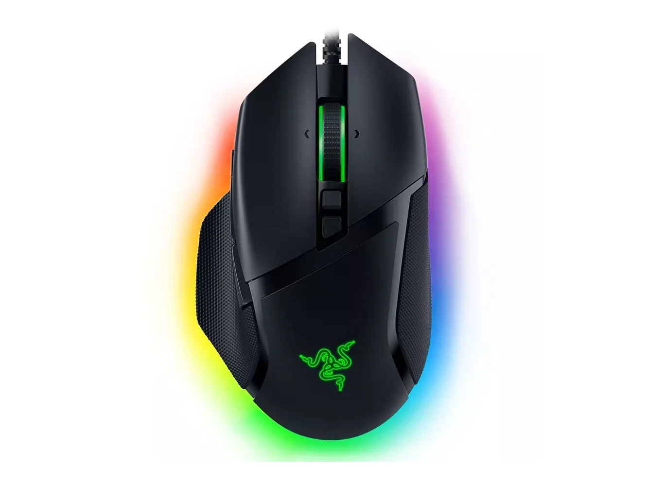 **Razer - Basilisk V3 Optical Gaming Mouse with Chroma RBG Lighting - Wired - Black**