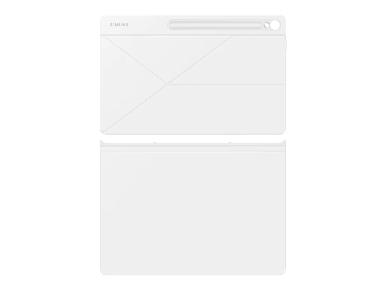 **Samsung - Galaxy Tab S10 FE+ Smart Book Cover - White**