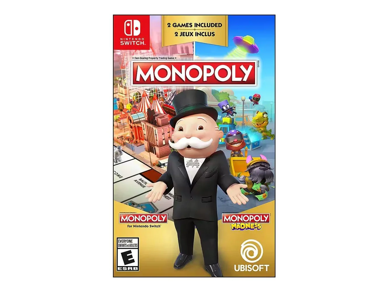 **Monopoly for Nintendo Switch + Monopoly Madness - Nintendo Switch, Nintendo Switch Lite**