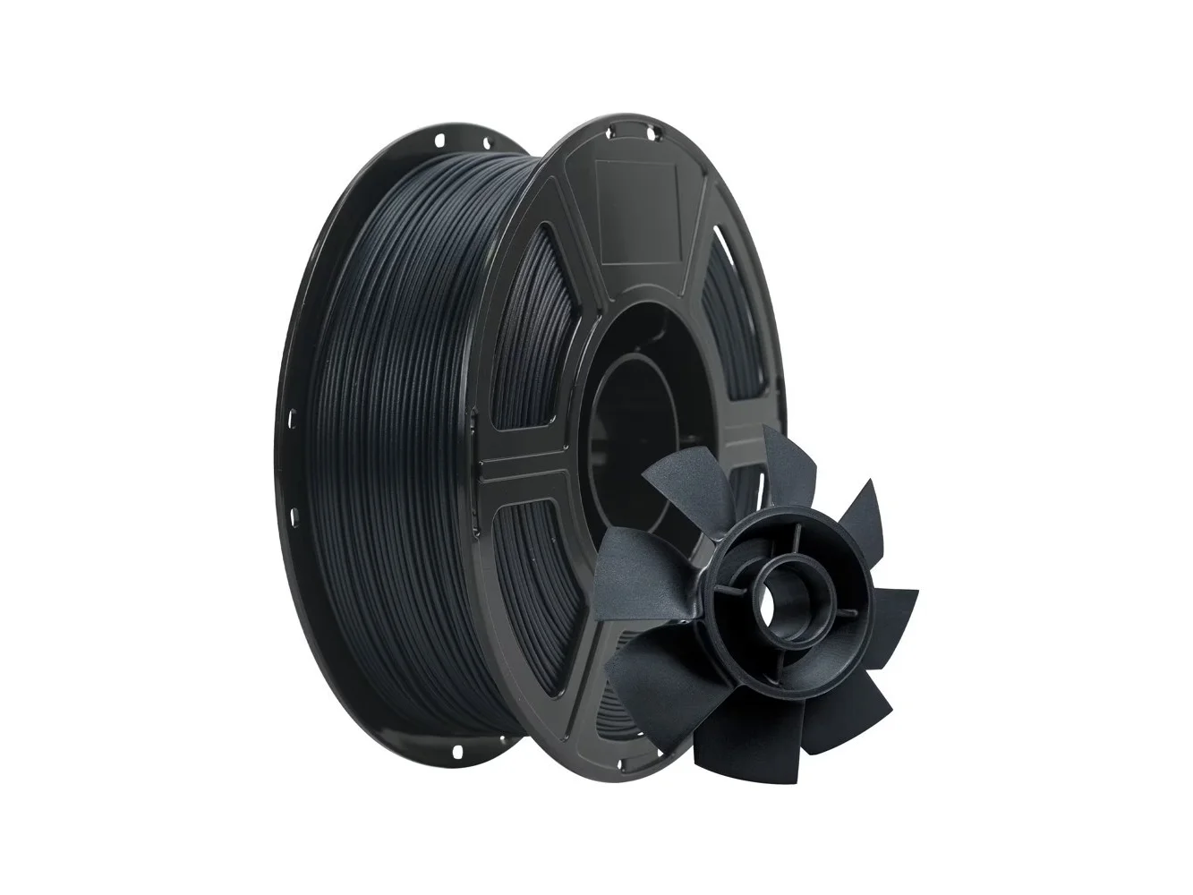 **Flashforge - Carbon Fiber PETG 3D Printer Filament-1.75mm-1kg (2.2 lbs) Spool - Midnight Blue**