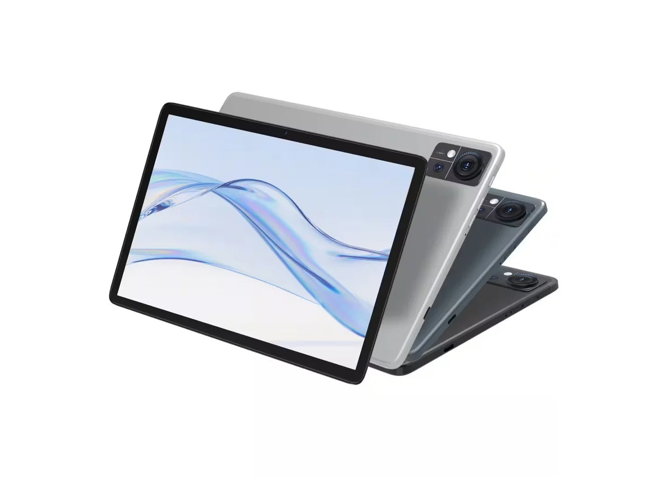**Qukenk - Tablet 2026 Upgraded, Android 14 Tablet, 128GB ROM + 14GB (8+6 Expand) RAM Large Storage, Tablets Octa-Core Processor - Gray**