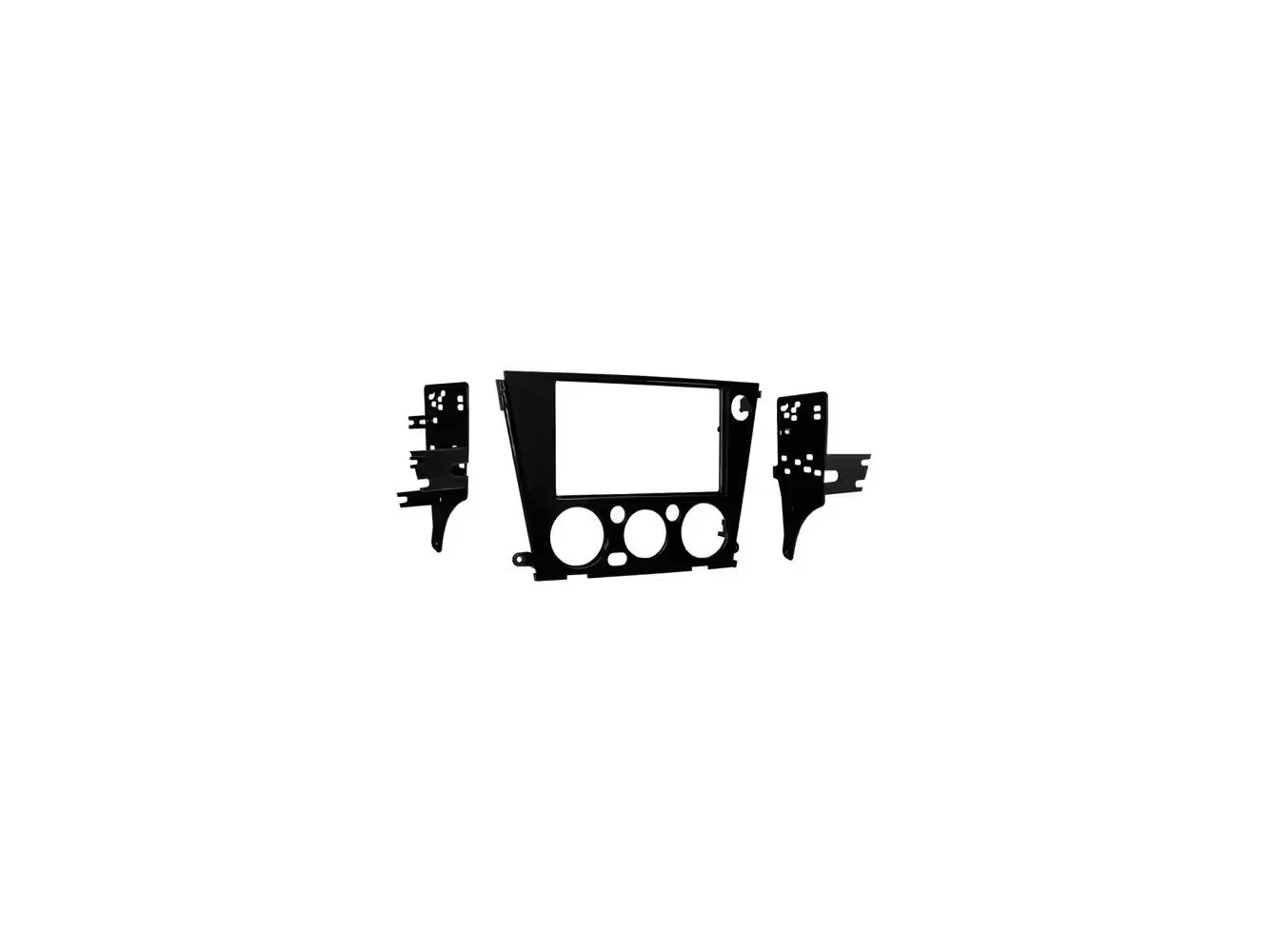 **Metra - Dash Kit for Select 2005-2009 Subaru Outback DDIN - Black**