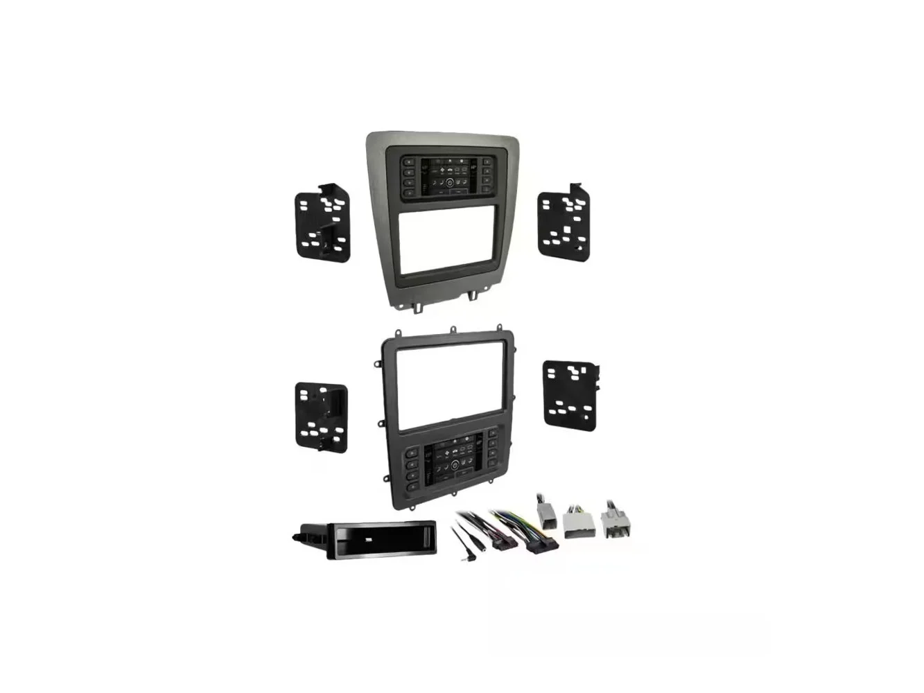 **Metra - Dash Kit for Select 2010-2014 Ford Mustang - Black**