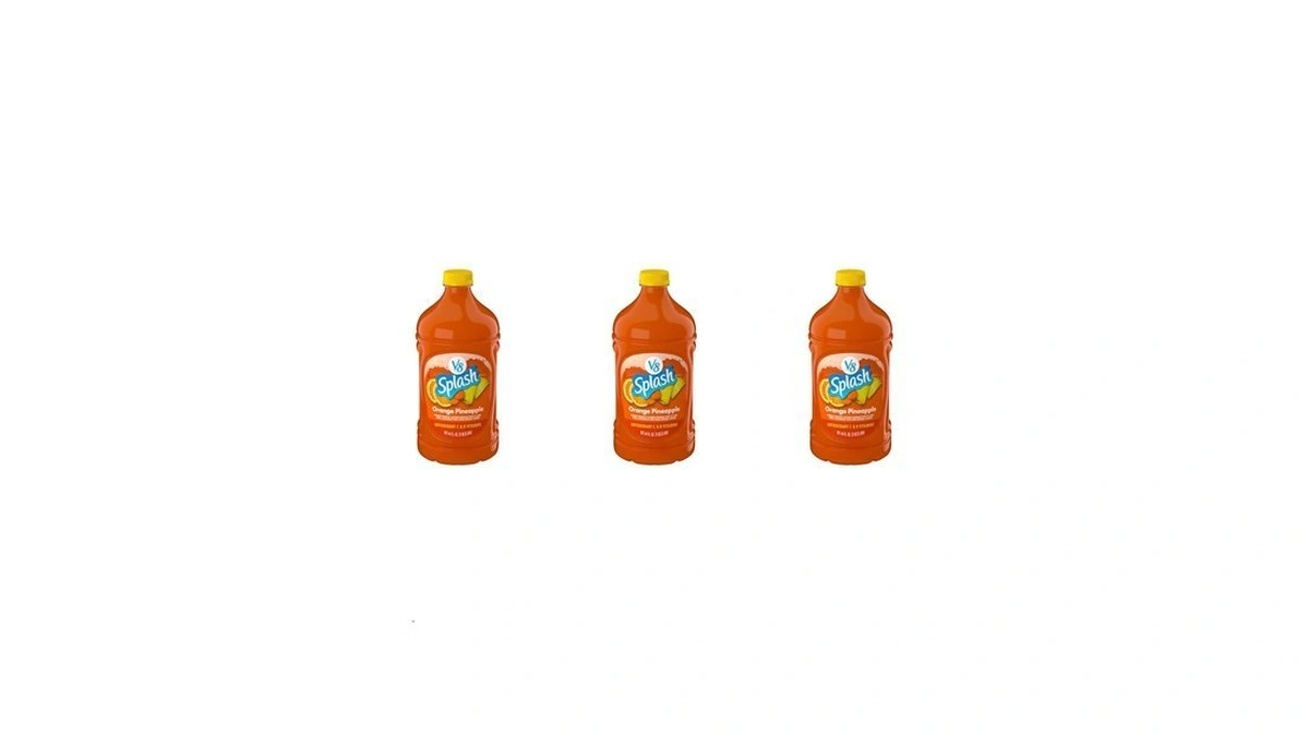 V8 Splash Orange Pineapple Flavored Juice Beverage, 64 Fl Oz