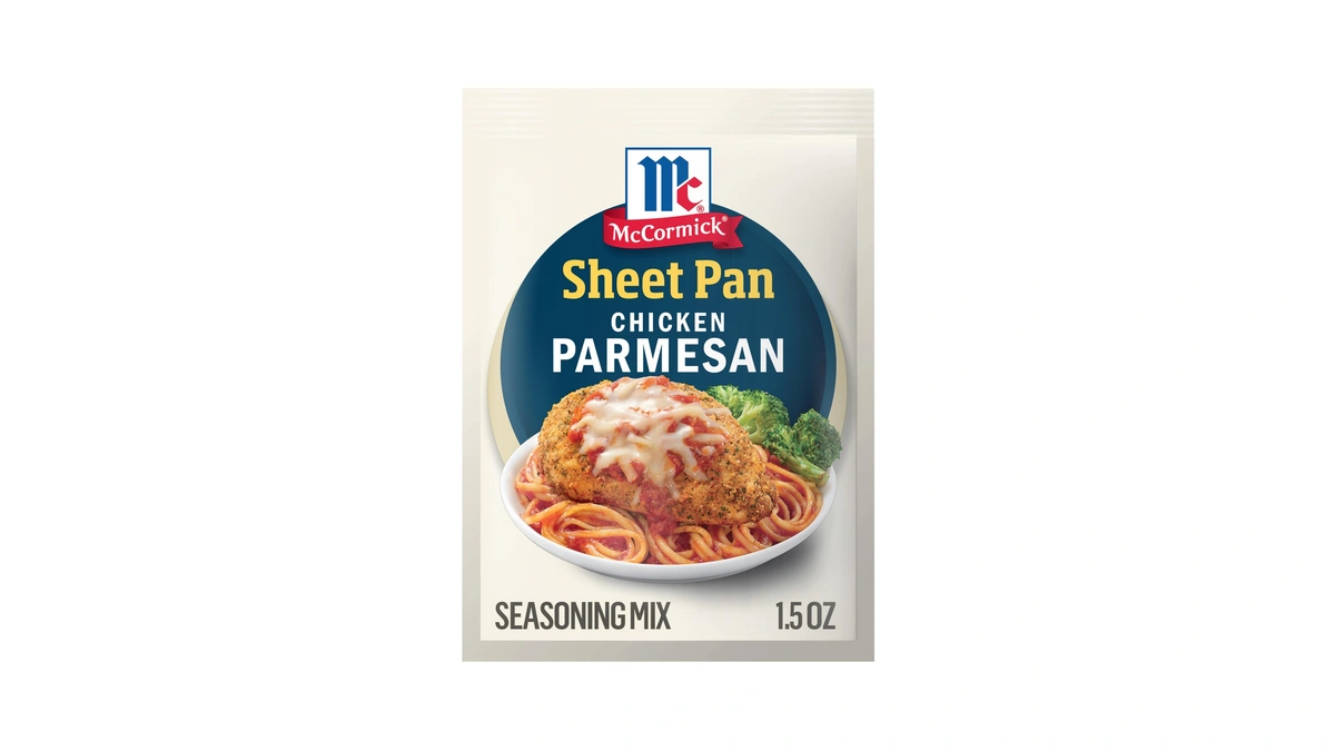 Mccormick One Sheet Pan Chicken Parmesan Seasoning Mix, 1.5 Oz