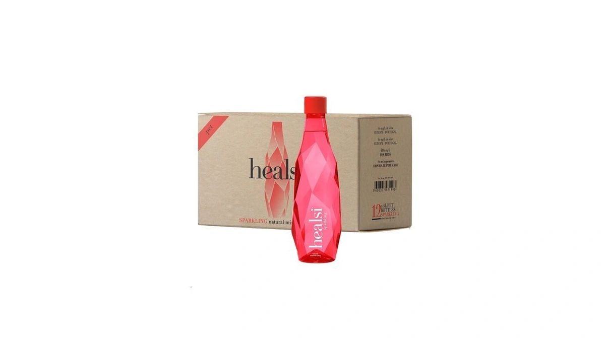 Healsi Natural Artesian Sparkling Water, Ph7, Rich In Silica, 12