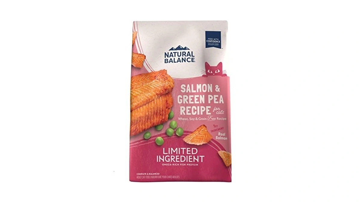 Natural Balance Limited Ingredient Cat Food, Salmon & Green Pea,