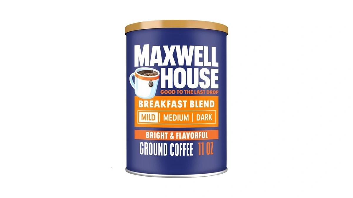 Maxwell House Ground Coffee, Breakfast Blend Mild Roast, 11 Oz