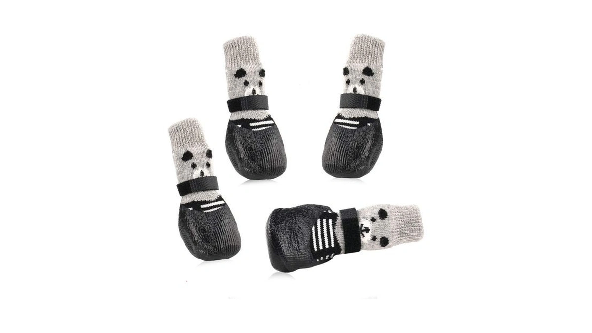 Rilexawhile Dog Socks Boots Shoes For Cats - Non-slip Soles,