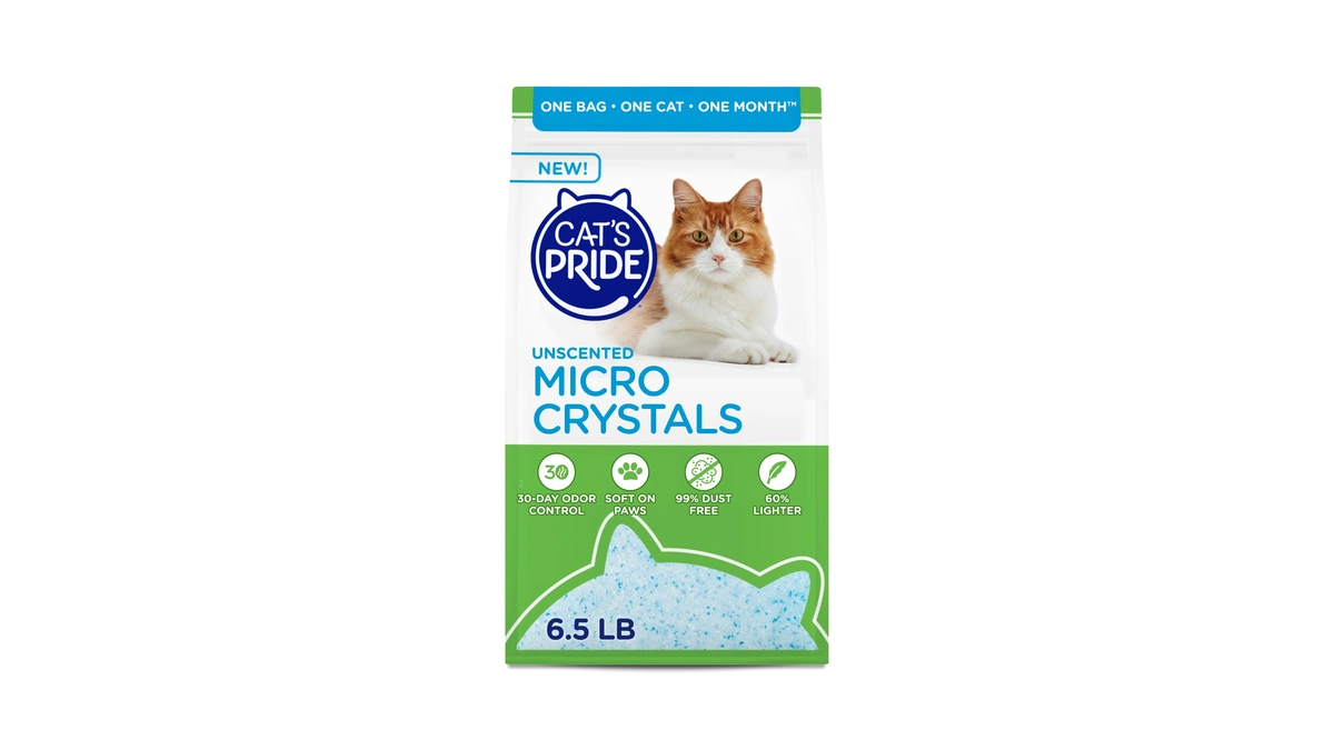 Cat's Pride Micro Crystals Litter With 30-day Odor Control Unscented