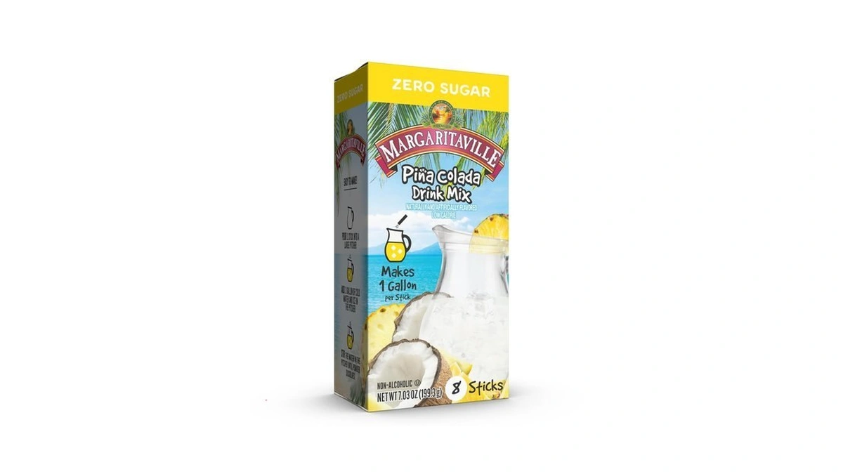 Margaritaville Gallons To Go Powdered Drink Mix, 8-count Box– Pina