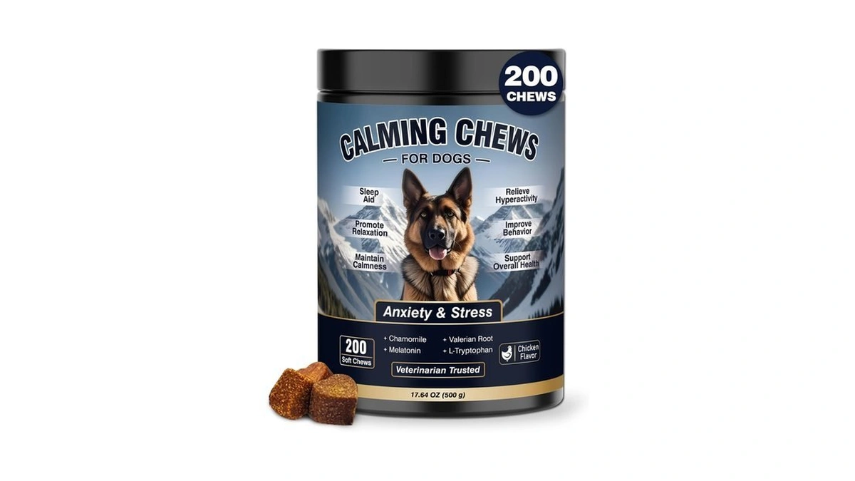 Calming Chews For Dogs 200ct, Dog Calming Chews - Anxiety