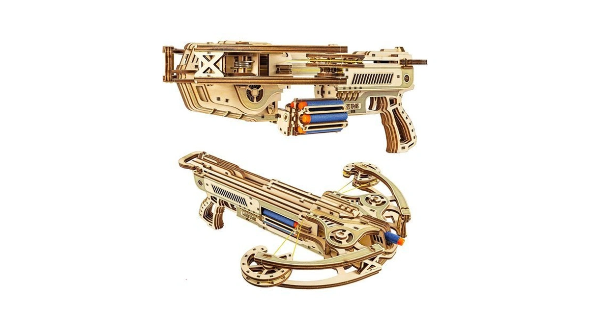 Wood Trick Bullet Boltcaster 3d Wooden Puzzles For Adults To