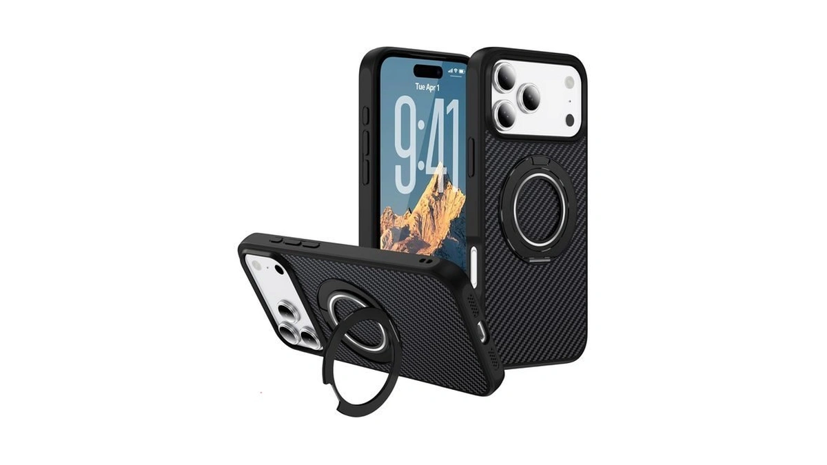 Nzenguer For Iphone 17 Pro Max Case Carbon Fiber With