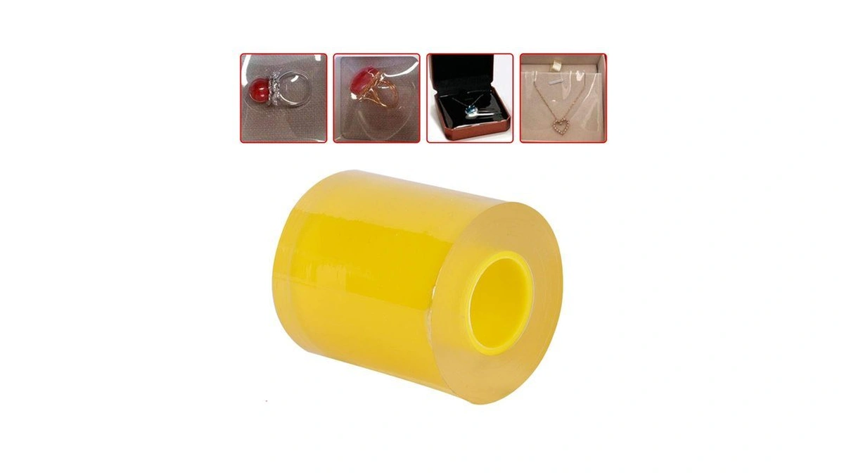 8cm Transparent Anti-static Watch Protective Film Pvc Protective Tape Jewelry