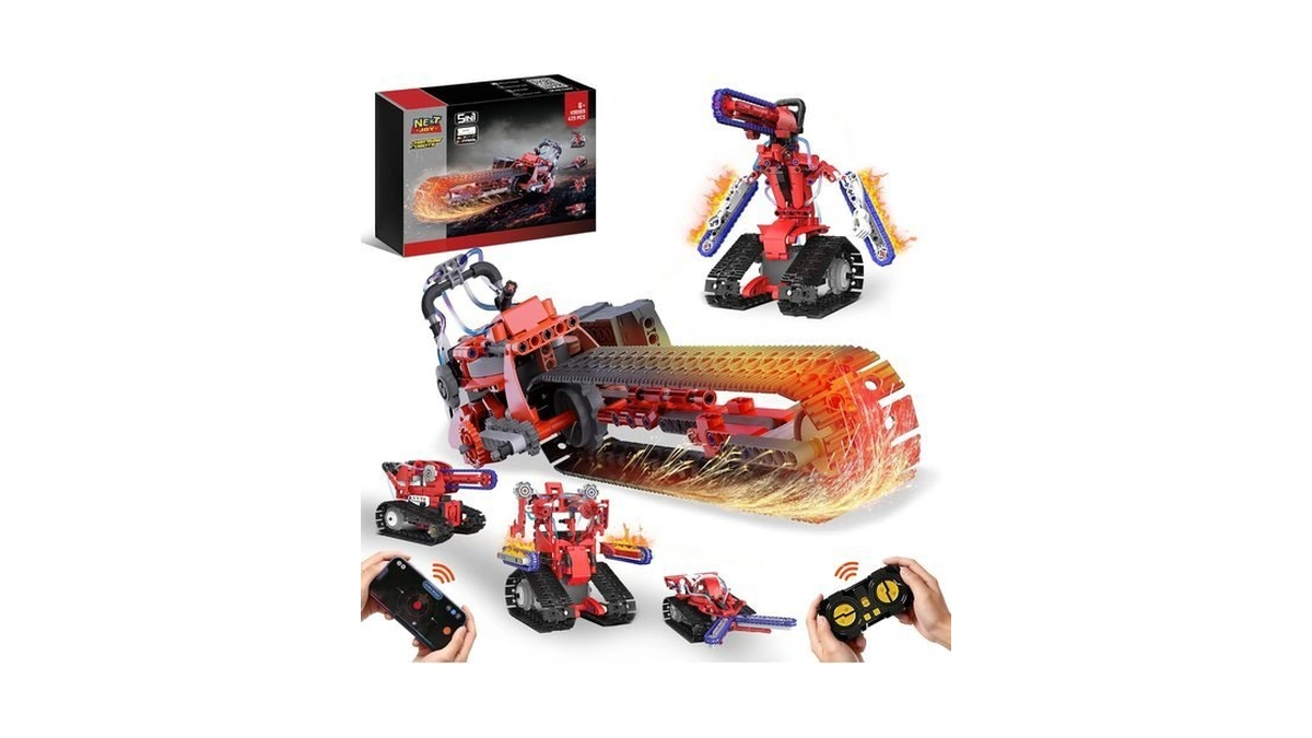 Stem Robot Kit For Kids Ages 8-12, 5 In1 Science