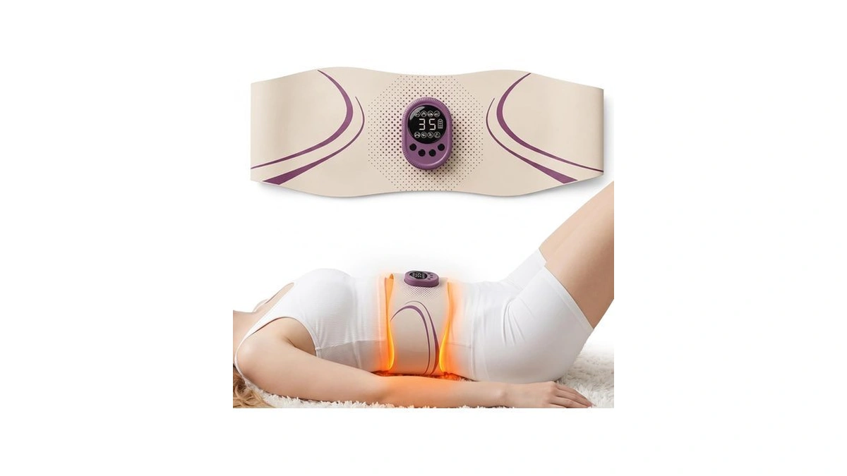 Uokuzu Sciatica Pain Relief Device With Heat & Red Blue